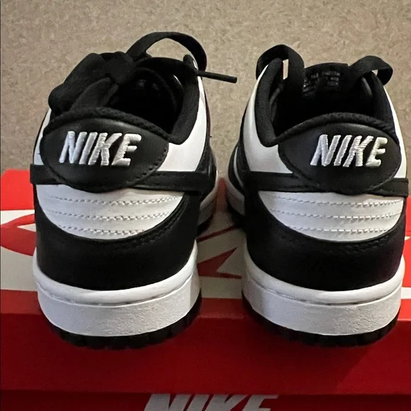 Nike Dunk Low Black & White Shoes
Youth size fits women’s 8 - Picture 4 of 7